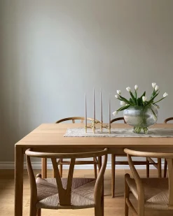 STOFF Nagel Stearinlys|Lysestager<Kertelys til Nagel Lysestage, sart rosa fra