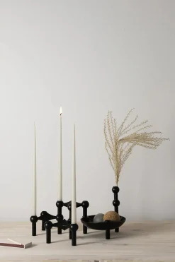 STOFF Nagel Stearinlys|Lysestager<Kertelys til Nagel Lysestage, dusty green fra