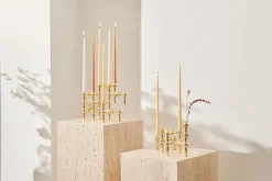 STOFF Nagel Stearinlys|Lysestager<Kertelys til Nagel Lysestage, white fra