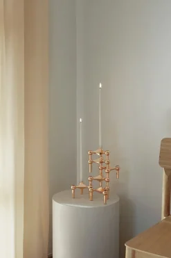 STOFF Nagel Stearinlys|Lysestager<Kertelys til Nagel Lysestage, white fra