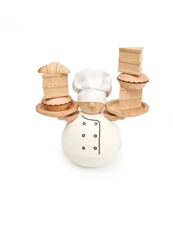 Børn Kikkerland Legetøj|Spil<Balance The Baker, balancing game