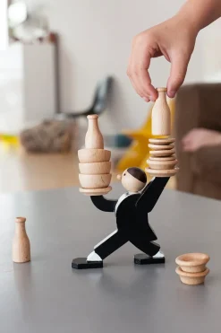 Børn Kikkerland Legetøj|Spil<Don't Tip The Waiter, stacking game