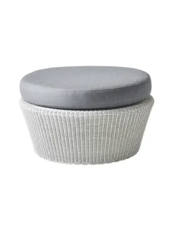 Cane-line Udendørs Loungemøbler|Havestole<Kingston Fodskammel fra