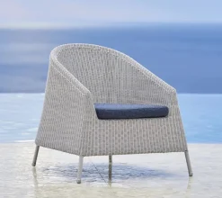 Cane-line Udendørs Loungemøbler|Havestole<Kingston Loungestol fra
