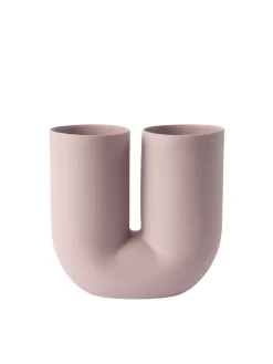 Muuto Vaser<Kink Vase, deep red fra