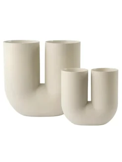 Muuto Vaser<Kink Vase H 39 cm, sand fra