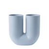 Muuto Vaser<Kink Vase, light blue fra
