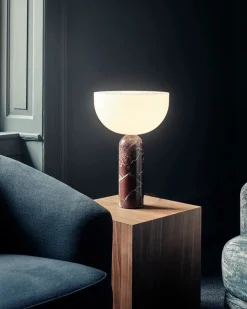 New Works Spots<Kizu Bordlampe Large, Grey Marble fra