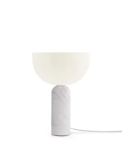 New Works Spots<Kizu Bordlampe Small, White Marble fra