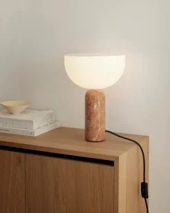 New Works Spots<Kizu Bordlampe Small, White Marble fra