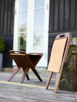 Piet Hein Skamler<Klaburet m. Sæde i Kernelæder fra