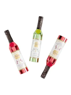 Caspari Juleborddækning<Knallerter, vinflasker, 6 stk. fra