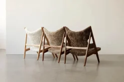 Audo Copenhagen Loungestole|Lænestole<Knitting Lounge Chair, Sheepskin fra