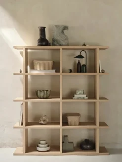 Ferm Living Reoler<Kona Bookcase, 2x4 fra