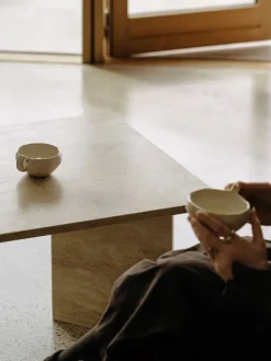 Wabi Sabi Nordic Sofaborde<Konkylie Sofabord, marrone fra