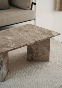 Wabi Sabi Nordic Sofaborde<Konkylie Sofabord, marrone fra