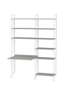 String Furniture Reolsystemer<Kontor, bundle B fra String