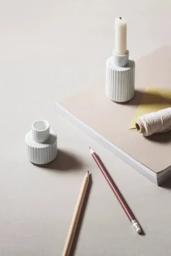 Lyngby Porcelæn Lysestager<Kronelysestage fra