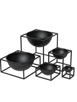 Audo Copenhagen Service<Kubus Bowl Mini guldbelagt fra