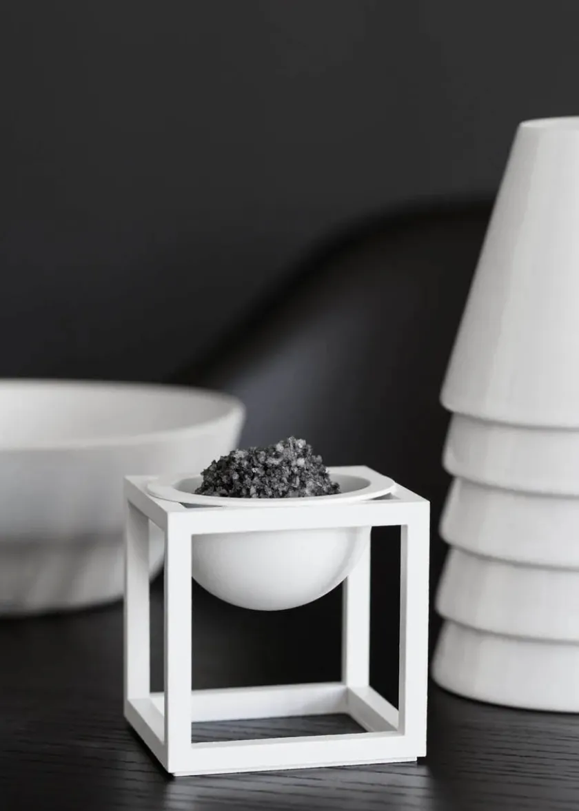 Audo Copenhagen Service<Kubus Bowl Mini sort fra