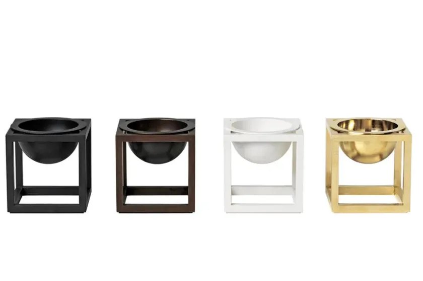 Audo Copenhagen Service<Kubus Bowl Mini sort fra