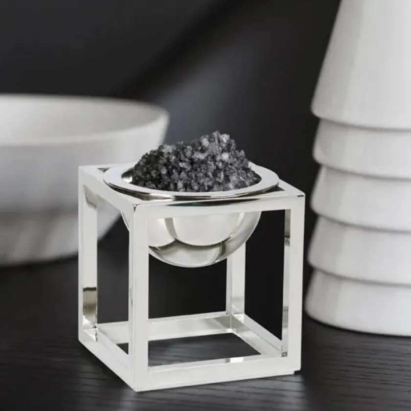 Audo Copenhagen Service<Kubus Bowl Mini sort fra