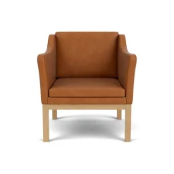 FDB Møbler Lænestole<L46 MK155 lænestol, beige tekstil af Mogens Koch