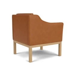 FDB Møbler Lænestole<L46 MK155 lænestol, beige tekstil af Mogens Koch