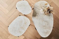 Woud Sofaborde<La Terra Occasional Table, ivory fra