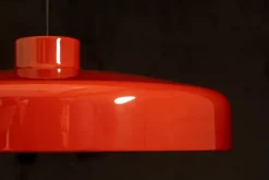 Nine Pendler|Spots<Lacquer pendant large, red fra