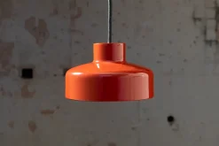 Nine Pendler|Spots<Lacquer pendant small, red fra