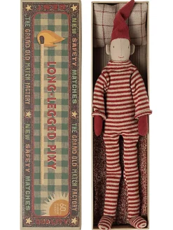 Maileg Nisser<Langbenet Nisse i Tændstikæske, small fra