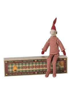 Maileg Nisser<Langbenet Nisse i Tændstikæske, small fra