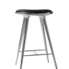 Mater Barstole<Lav barstol i aluminium fra