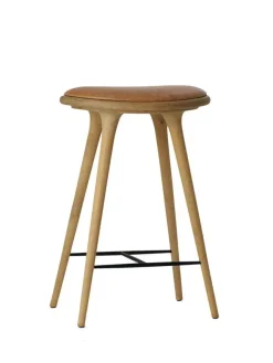 Mater Barstole<Lav barstol i sæbebehandlet eg fra