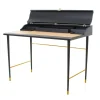 Stellar Works Skriveborde<Laval Writing Desk i sort malet eg
