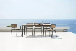 Cane-line Havestole<Less Armstol fra