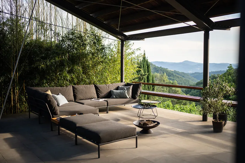 Houe Udendørs Loungemøbler|Havestole<Level 2 Ottoman fra