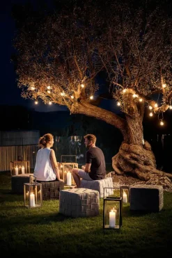 Cane-line Lanterner|Udendørslamper<Lighthouse Lanterne, teak fra