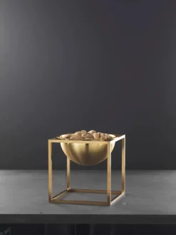 Audo Copenhagen Service<Lille Kubus Skål, hvid fra