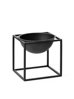 Audo Copenhagen Service<Lille Kubus Skål, sort fra