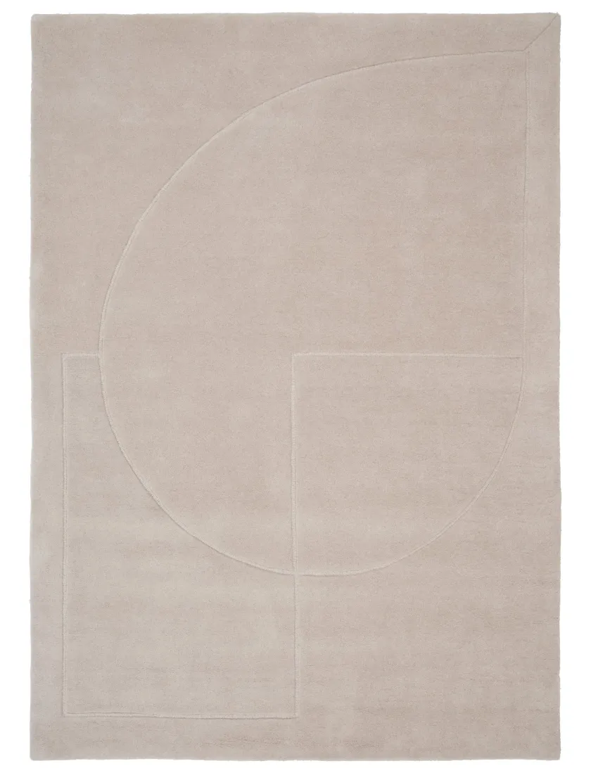 Linie Design Gulvtæpper<Lineal Poem Tæppe, Grey fra