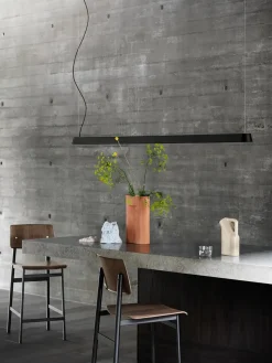 Muuto Pendler|Spots<Linear Pendant Lamp 87,2 cm, black fra