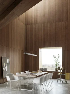 Muuto Pendler|Spots<Linear Pendant Lamp 87,2 cm, grey fra