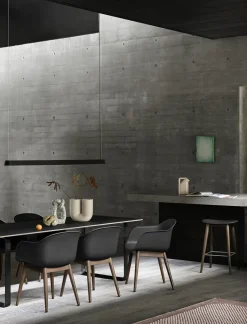 Muuto Pendler|Spots<Linear Pendant Lamp 169,2 cm, grey fra