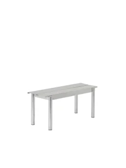 Muuto Havebænke<Linear Steel Bench, 110 cm fra