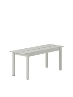 Muuto Havebænke<Linear Steel Bench, 110 cm fra