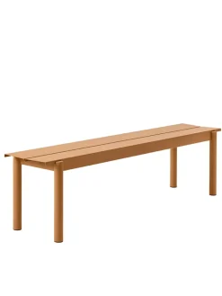 Muuto Havebænke<Linear Steel Bench, 170 cm fra
