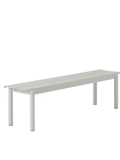 Muuto Havebænke<Linear Steel Bench, 170 cm fra