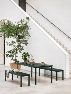 Muuto Havebænke<Linear Steel Bench, 170 cm fra